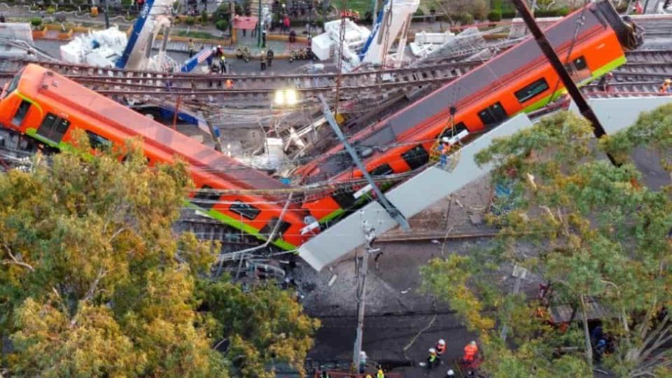 Imputan a 10 ex funcionarios por colapso de Línea 12 del Metro